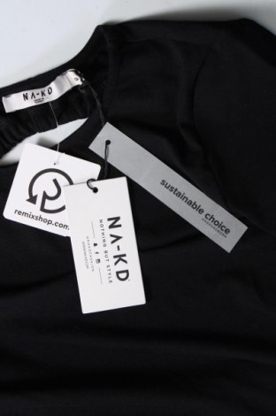 Дамска блуза NA-KD, Размер XXS, Цвят Черен, Цена 9,36 лв.