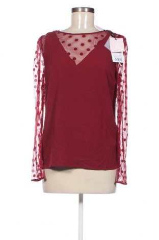 Bluză de femei Naf Naf, Mărime XS, Culoare Roșu, Preț 35,53 Lei