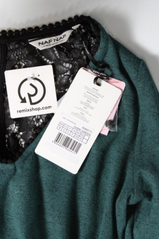 Дамска блуза Naf Naf, Размер S, Цвят Зелен, Цена 72,00 лв.