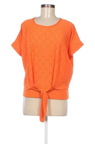 Γυναικεία μπλούζα New Feeling, Μέγεθος M, Χρώμα Πορτοκαλί, Τιμή 3,54 €