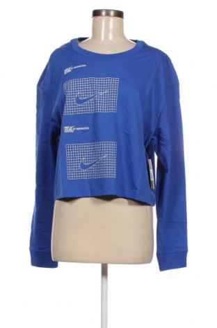 Γυναικεία μπλούζα Nike, Μέγεθος XL, Χρώμα Μπλέ, Τιμή 20,41 €
