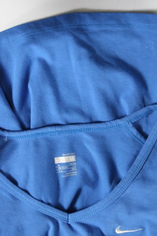 Дамска блуза Nike, Размер M, Цвят Син, Цена 20,40 лв.