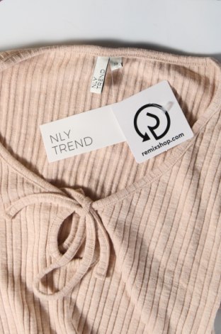 Γυναικεία μπλούζα Nly Trend, Μέγεθος M, Χρώμα  Μπέζ, Τιμή 4,00 €