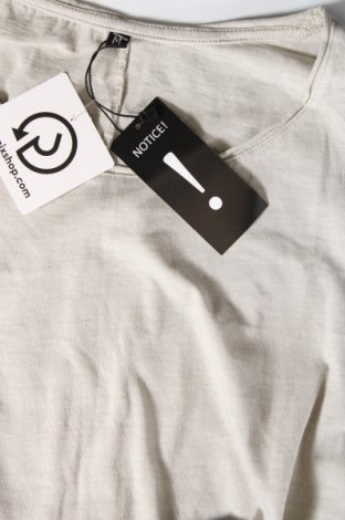 Γυναικεία μπλούζα Notice, Μέγεθος M, Χρώμα Γκρί, Τιμή 6,31 €