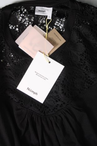 Дамска блуза Numph, Размер L, Цвят Черен, Цена 58,14 лв.