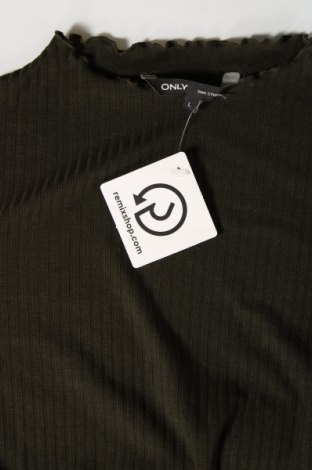 Γυναικεία μπλούζα ONLY, Μέγεθος L, Χρώμα Πράσινο, Τιμή 5,16 €
