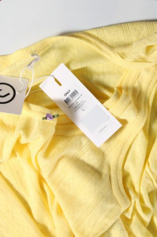 Γυναικεία μπλούζα ONLY, Μέγεθος L, Χρώμα Κίτρινο, Τιμή 5,16 €