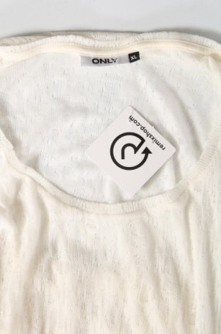 Γυναικεία μπλούζα ONLY, Μέγεθος L, Χρώμα Λευκό, Τιμή 4,08 €