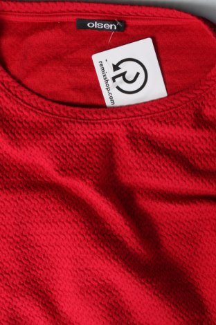 Γυναικεία μπλούζα Olsen, Μέγεθος XXL, Χρώμα Κόκκινο, Τιμή 14,85 €