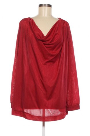 Дамска блуза Oviesse, Размер 4XL, Цвят Червен, Цена 7,75 лв.