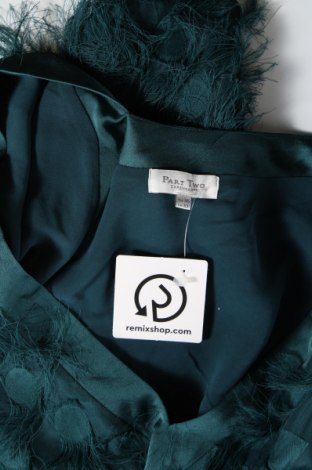 Дамска блуза Part Two, Размер S, Цвят Зелен, Цена 13,60 лв.