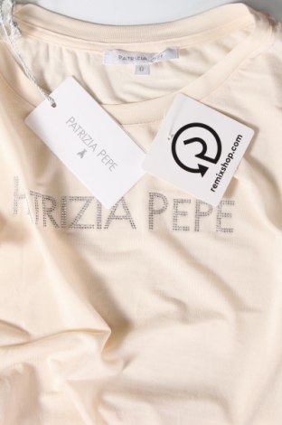 Дамска блуза Patrizia Pepe, Размер XS, Цвят Екрю, Цена 211,00 лв.