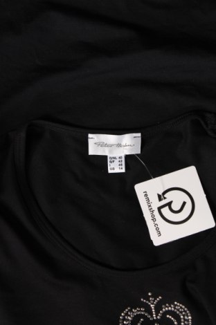 Γυναικεία μπλούζα Peter Hahn, Μέγεθος M, Χρώμα Μαύρο, Τιμή 9,25 €