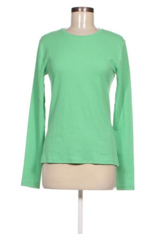 Дамска блуза Pieces, Размер L, Цвят Зелен, Цена 14,00 лв.