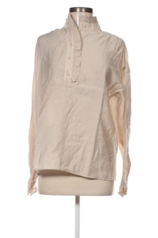 Дамска блуза Pieces, Размер S, Цвят Бежов, Цена 12,00 лв.