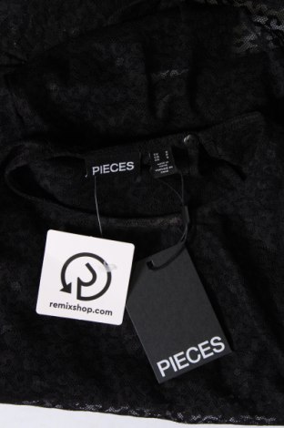 Дамска блуза Pieces, Размер S, Цвят Черен, Цена 8,00 лв.