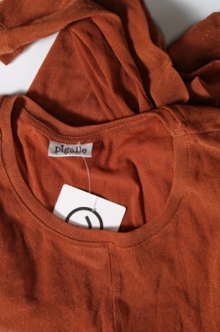 Γυναικεία μπλούζα Pigalle by ONLY, Μέγεθος L, Χρώμα Πορτοκαλί, Τιμή 9,28 €
