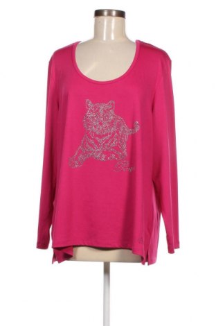 Дамска блуза Pompoos Design By Harald Gloockler, Размер XXL, Цвят Розов, Цена 5,78 лв.
