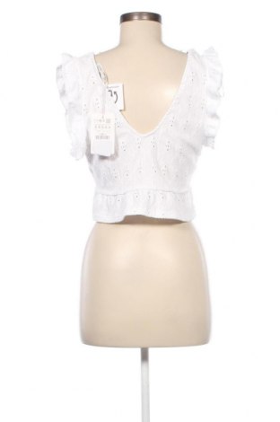 Дамска блуза Pull&Bear, Размер M, Цвят Бял, Цена 14,88 лв.