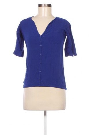 Дамска блуза Pull&Bear, Размер XS, Цвят Син, Цена 7,60 лв.