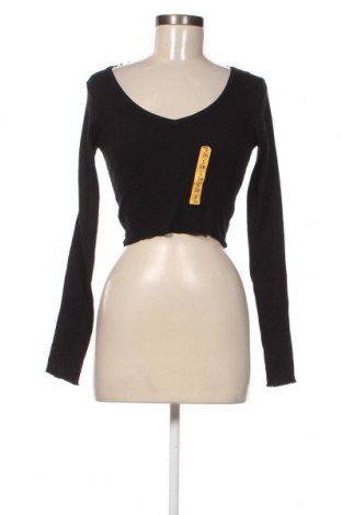Дамска блуза Pull&Bear, Размер S, Цвят Черен, Цена 6,20 лв.