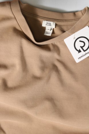 Damen Shirt River Island, Größe S, Farbe Beige, Preis € 6,33
