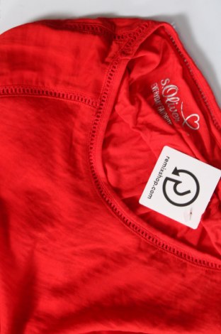 Γυναικεία μπλούζα S.Oliver, Μέγεθος L, Χρώμα Κόκκινο, Τιμή 14,85 €