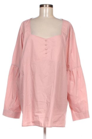 Bluză de femei SHEIN, Mărime 4XL, Culoare Roz, Preț 46,88 Lei