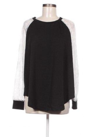 Дамска блуза SHEIN, Размер XL, Цвят Черен, Цена 9,50 лв.