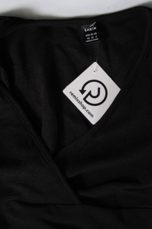 Γυναικεία μπλούζα SHEIN, Μέγεθος XS, Χρώμα Μαύρο, Τιμή 1,72 €