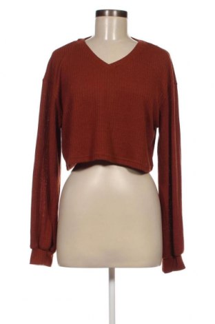 Γυναικεία μπλούζα SHEIN, Μέγεθος L, Χρώμα Καφέ, Τιμή 3,41 €
