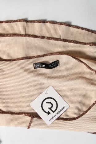 Γυναικεία μπλούζα SHEIN, Μέγεθος M, Χρώμα  Μπέζ, Τιμή 9,72 €