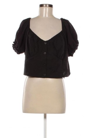Дамска блуза SHEIN, Размер 3XL, Цвят Черен, Цена 5,58 лв.