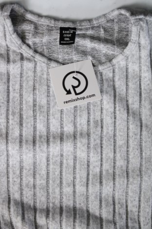 Γυναικεία μπλούζα SHEIN, Μέγεθος XL, Χρώμα Γκρί, Τιμή 4,94 €