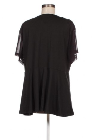 Дамска блуза SHEIN, Размер 4XL, Цвят Черен, Цена 18,43 лв.