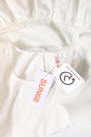 Γυναικεία μπλούζα SUN68, Μέγεθος L, Χρώμα Λευκό, Τιμή 9,99 €