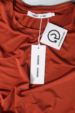Γυναικεία μπλούζα Samsoe & Samsoe, Μέγεθος S, Χρώμα Πορτοκαλί, Τιμή 52,58 €