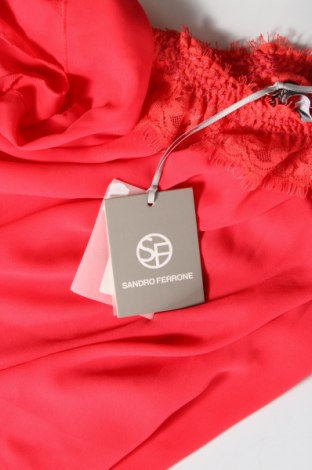 Дамска блуза Sandro Ferrone, Размер M, Цвят Червен, Цена 45,90 лв.