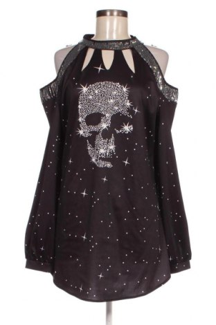 Γυναικεία μπλούζα Sheilay, Μέγεθος L, Χρώμα Μαύρο, Τιμή 5,05 €