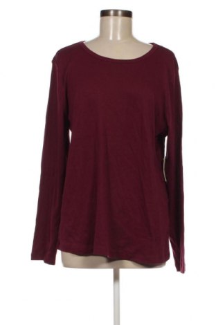 Γυναικεία μπλούζα St. John's Bay, Μέγεθος XL, Χρώμα Κόκκινο, Τιμή 11,51 €