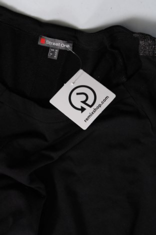 Γυναικεία μπλούζα Street One, Μέγεθος M, Χρώμα Μαύρο, Τιμή 2,82 €