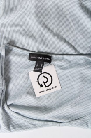 Γυναικεία μπλούζα Streetwear Society, Μέγεθος M, Χρώμα Μπλέ, Τιμή 3,06 €