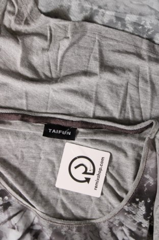 Γυναικεία μπλούζα Taifun, Μέγεθος L, Χρώμα Γκρί, Τιμή 8,41 €