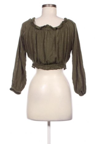 Γυναικεία μπλούζα Tally Weijl, Μέγεθος M, Χρώμα Πράσινο, Τιμή 2,47 €