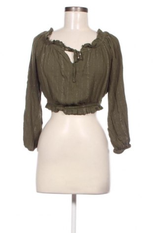 Дамска блуза Tally Weijl, Размер M, Цвят Зелен, Цена 3,99 лв.
