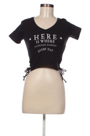 Γυναικεία μπλούζα Tally Weijl, Μέγεθος XS, Χρώμα Μαύρο, Τιμή 19,18 €