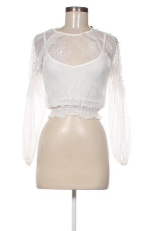 Γυναικεία μπλούζα Tally Weijl, Μέγεθος XS, Χρώμα Λευκό, Τιμή 5,11 €