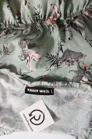 Γυναικεία μπλούζα Tally Weijl, Μέγεθος L, Χρώμα Πράσινο, Τιμή 11,75 €