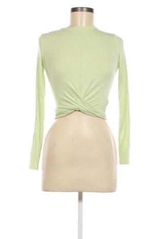 Γυναικεία μπλούζα Tally Weijl, Μέγεθος XS, Χρώμα Πράσινο, Τιμή 11,75 €