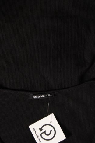 Γυναικεία μπλούζα Terranova, Μέγεθος M, Χρώμα Μαύρο, Τιμή 4,04 €